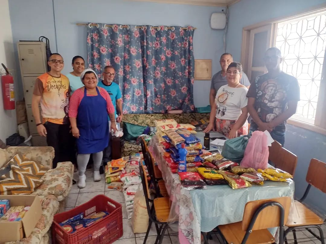 A última Gincana arrecadou alimentos para a Casa da Solidariedade.