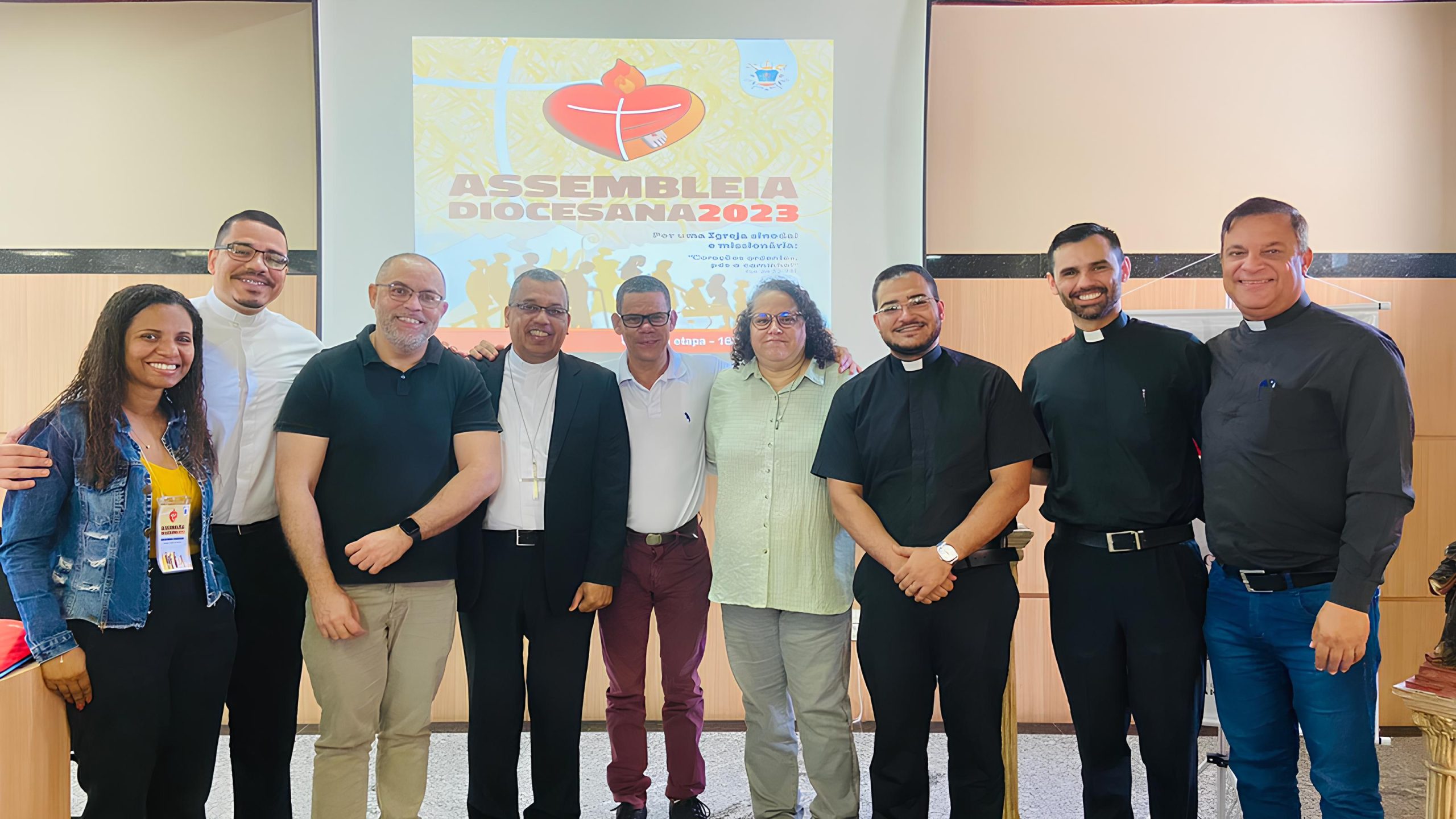 Equipe de elaboração do Plano Diocesano de Pastoral.