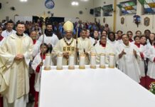 Paróquia São João Batista celebra Jubileu de Diamante com missa presidida por Dom Gilson