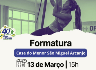 Casa do Menor celebra formatura de cursos profissionalizantes em Miguel Couto