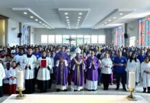 Famílias e agentes participam do 5º Retiro Diocesano da Pastoral Familiar