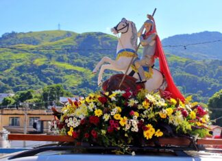 Paróquias realizam tríduos, novenários e procissões em honra a São Jorge