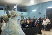 Sob o olhar de Maria, comunidade em Nilópolis celebra tríduo da padroeira e jubileu de 70 anos