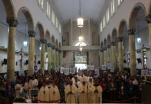 Legião de Maria celebra 105 anos de fundação com missa na Catedral de Santo Antônio de Jacutinga