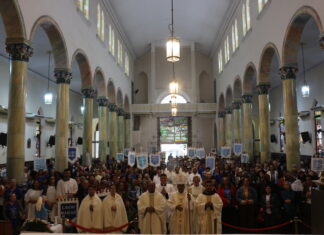 Legião de Maria celebra 105 anos de fundação com missa na Catedral de Santo Antônio de Jacutinga